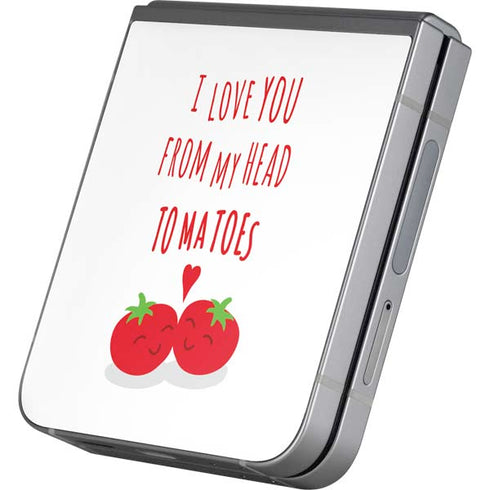 From My Head Tomatoes Galaxy Z Flip6 Skin